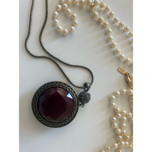 Vintage Necklace Bundle 60’s-90’s 16PC #2 - Picture 3 of 9